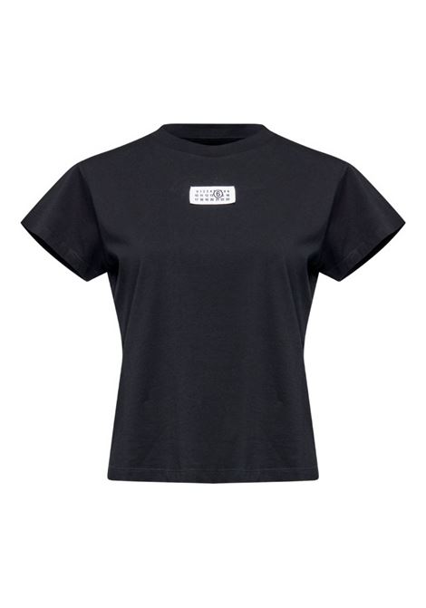 cotton jersey t-shirt woman black MM6 MAISON MARGIELA | S52GC0327 M20170900